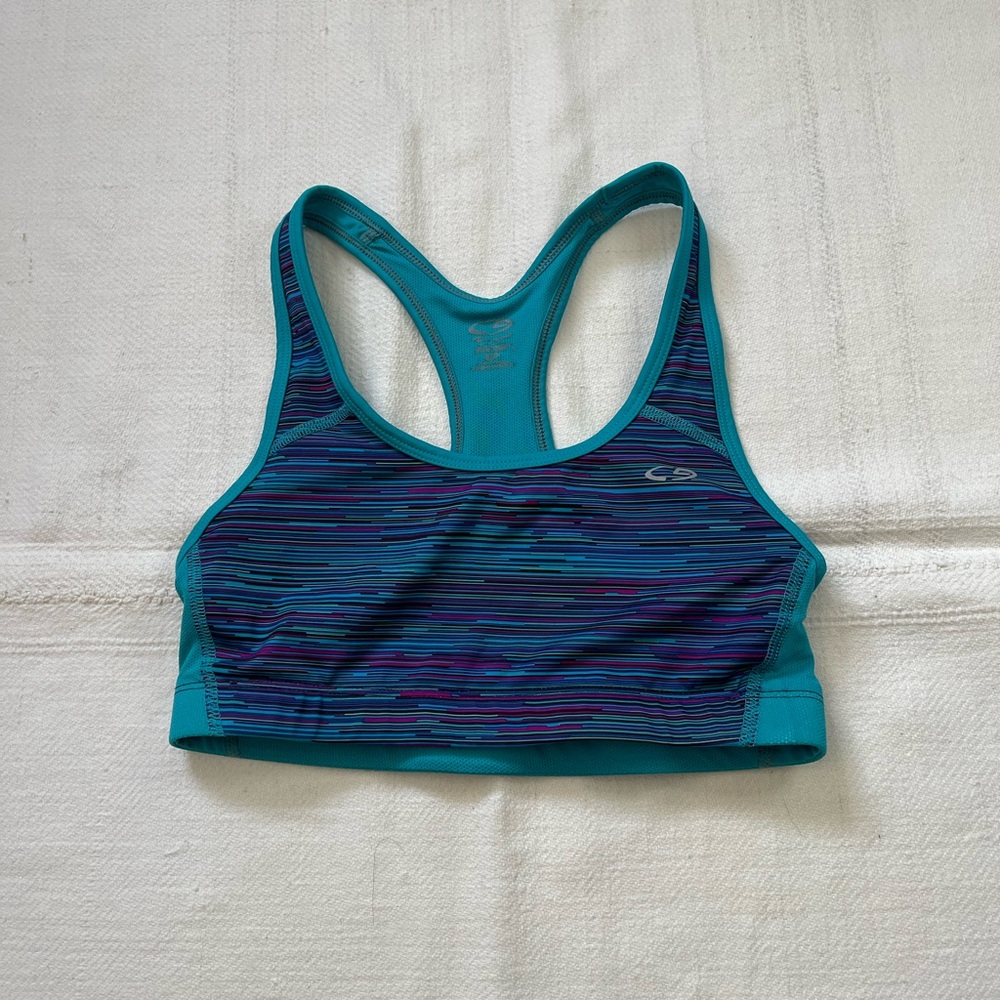 Champion Teal and Purple Sports Bra